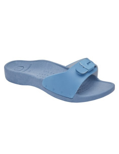 SCHOLL SUN PVC W PALE BLUE 37