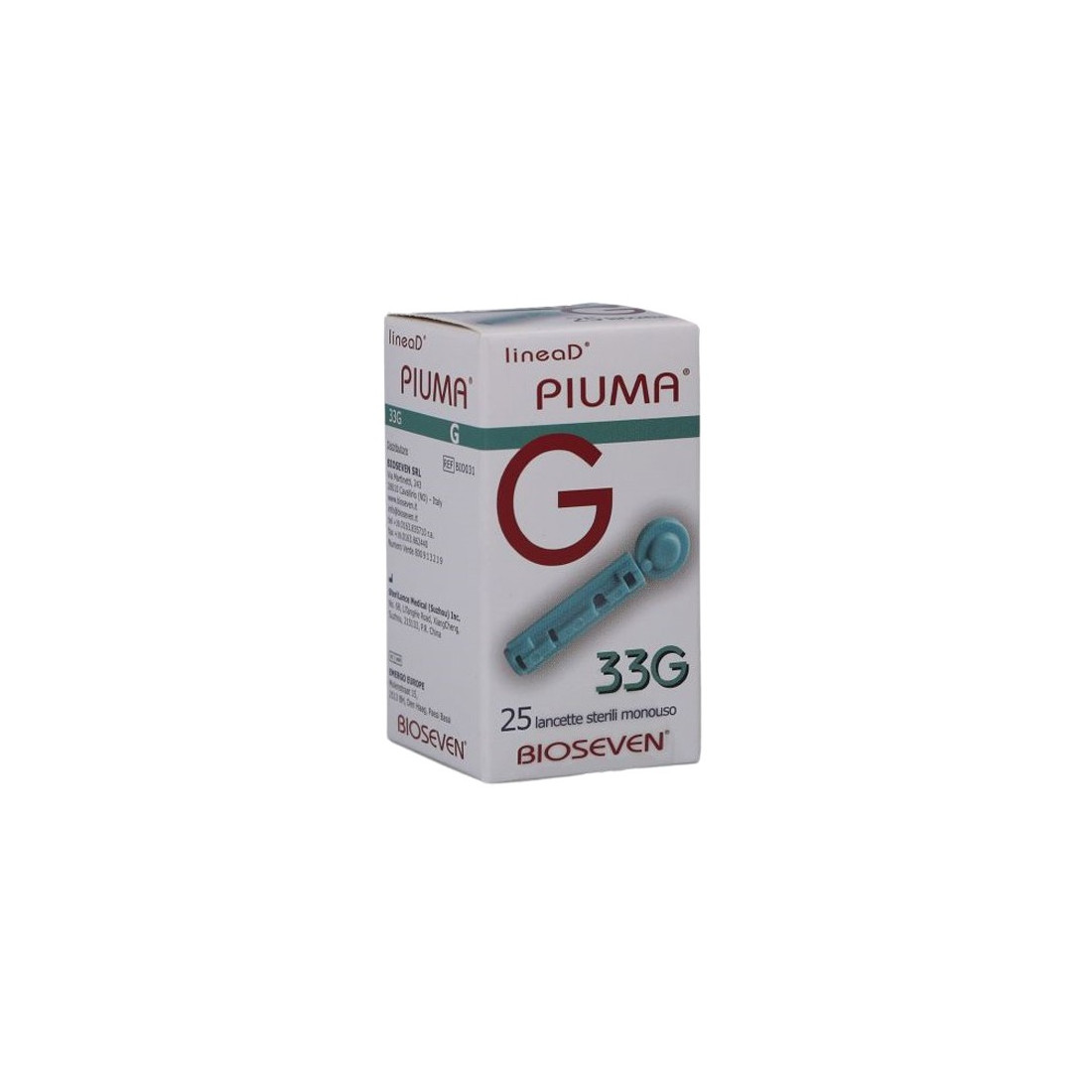 LINEA D PIUMA LANC G33 25PZ