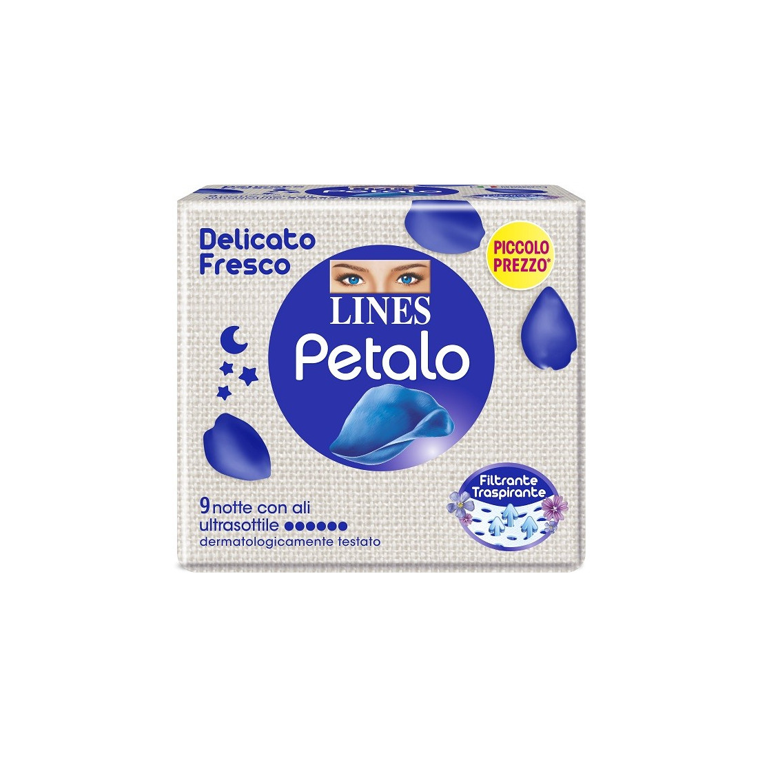 LINES PETALO BLU NOTTE 9PZ