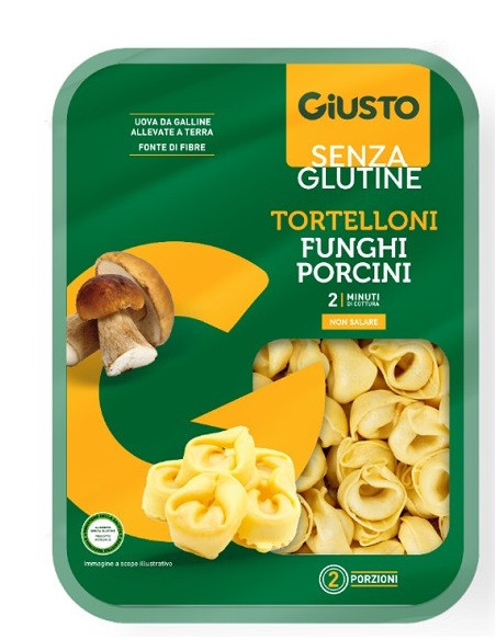 GIUSTO S/G TORTELLONI FUNG250G
