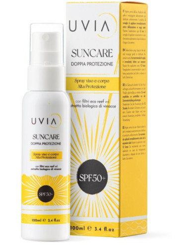 UVIA SPRAY SOLARE SPF50+ 100ML