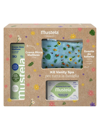 MUSTELA COFANETTO FAMILY VANITY SPA