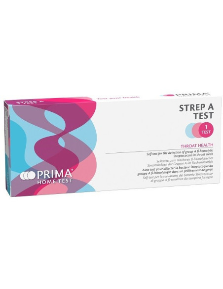 PRIMA HOME TEST STREP A SELF