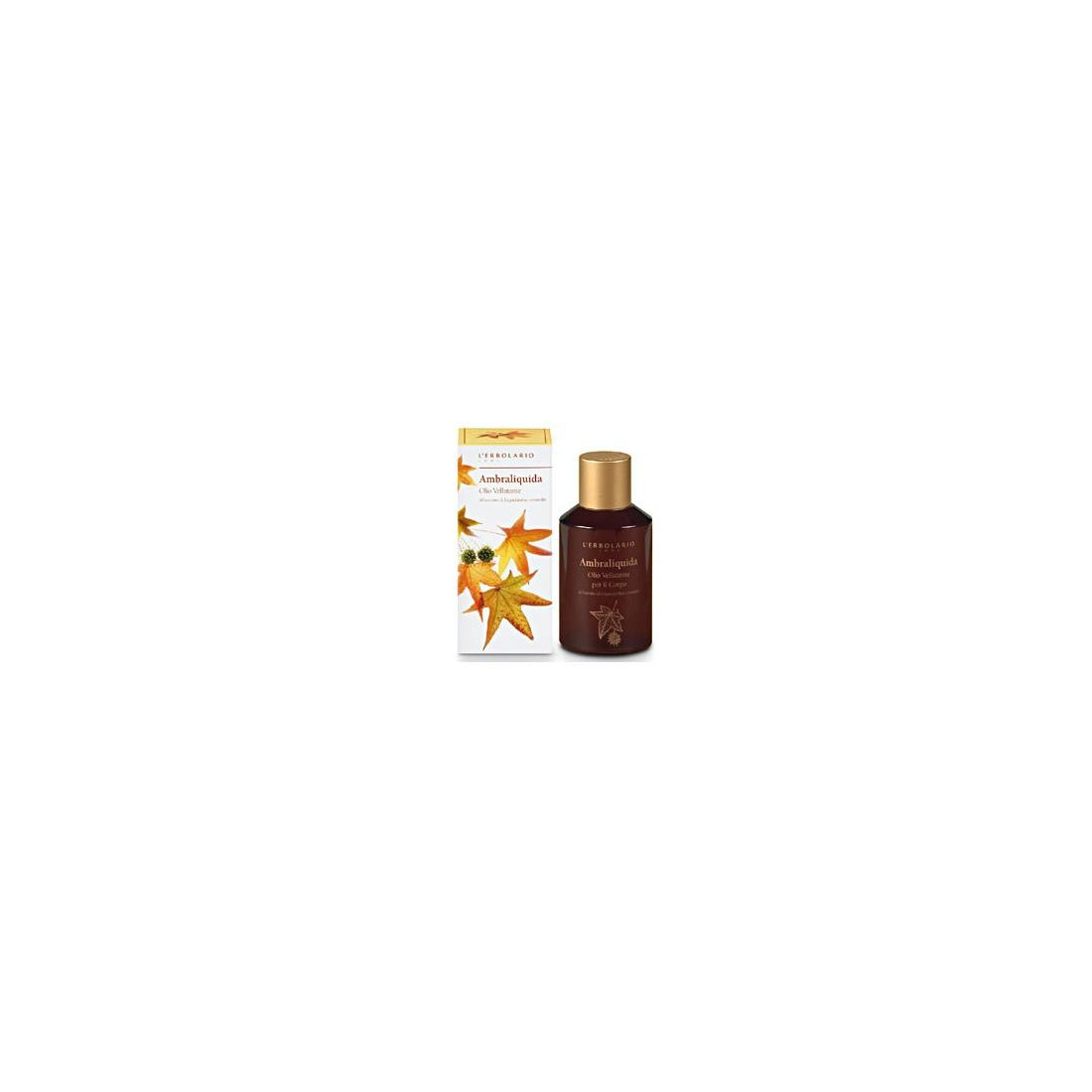 AMBRALIQUIDA OLIO VELLUTANTE CORPO 125ML - L'ERBOLARIO