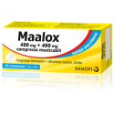MAALOX S/Z 30CPR LIMO400+400MG