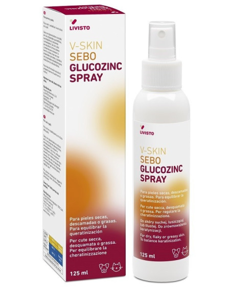 V SKIN SEBO GLUCOZINC SPRAY