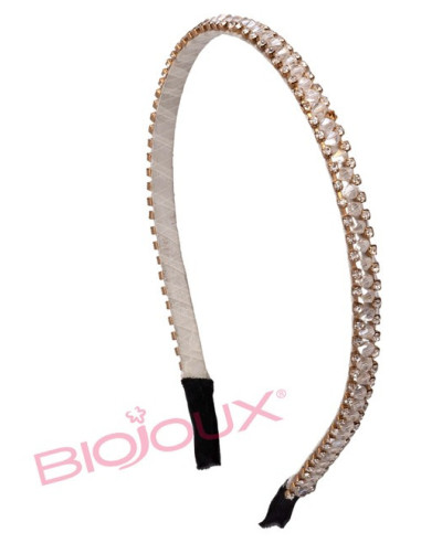 BHJ020 CERCHIETTO B/W CRYSTALS