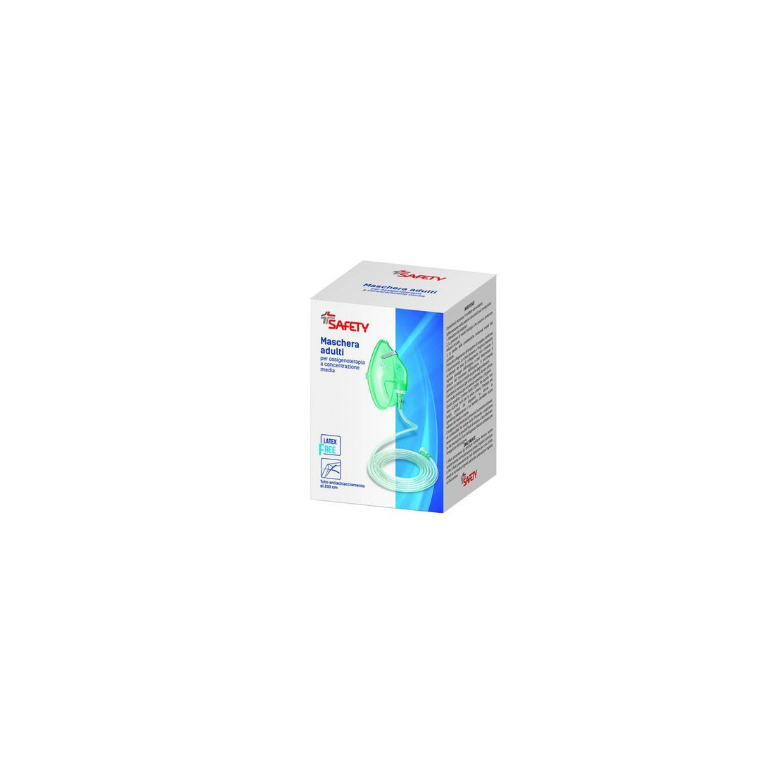 MASCHERA OSSIGENOTERAPIA C/TUB