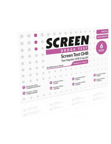 SCREEN DROGA TEST GHB 6PZ