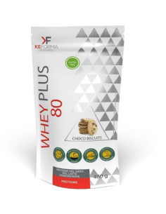WHEY PLUS 80 CHOCO BISCUIT480G