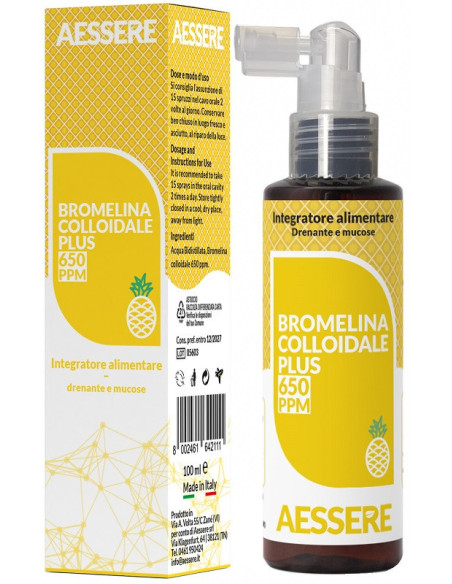 BROMELINA COLLOIDALE PLUS 650