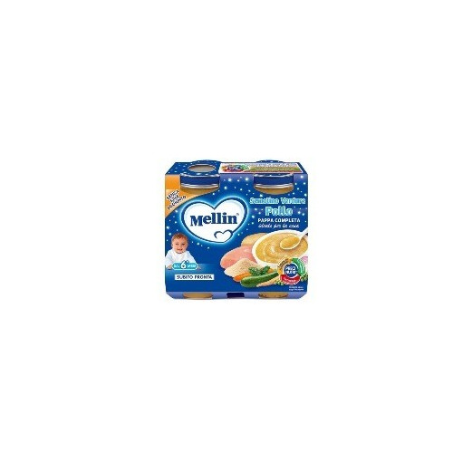 MELLIN CENA POLL/VERD 2X200G