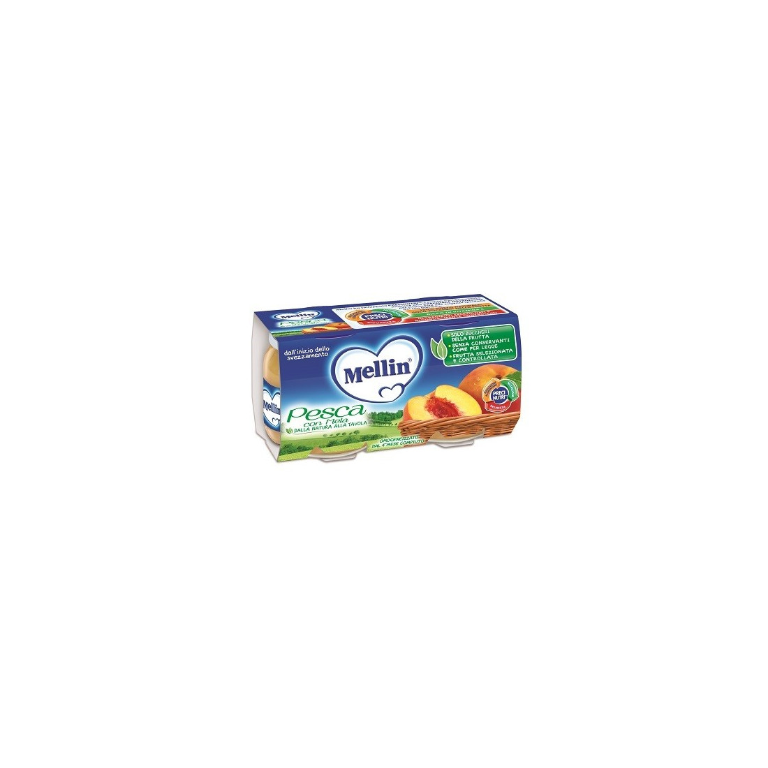 MELLIN OMOG PESCA MELA 2X100G