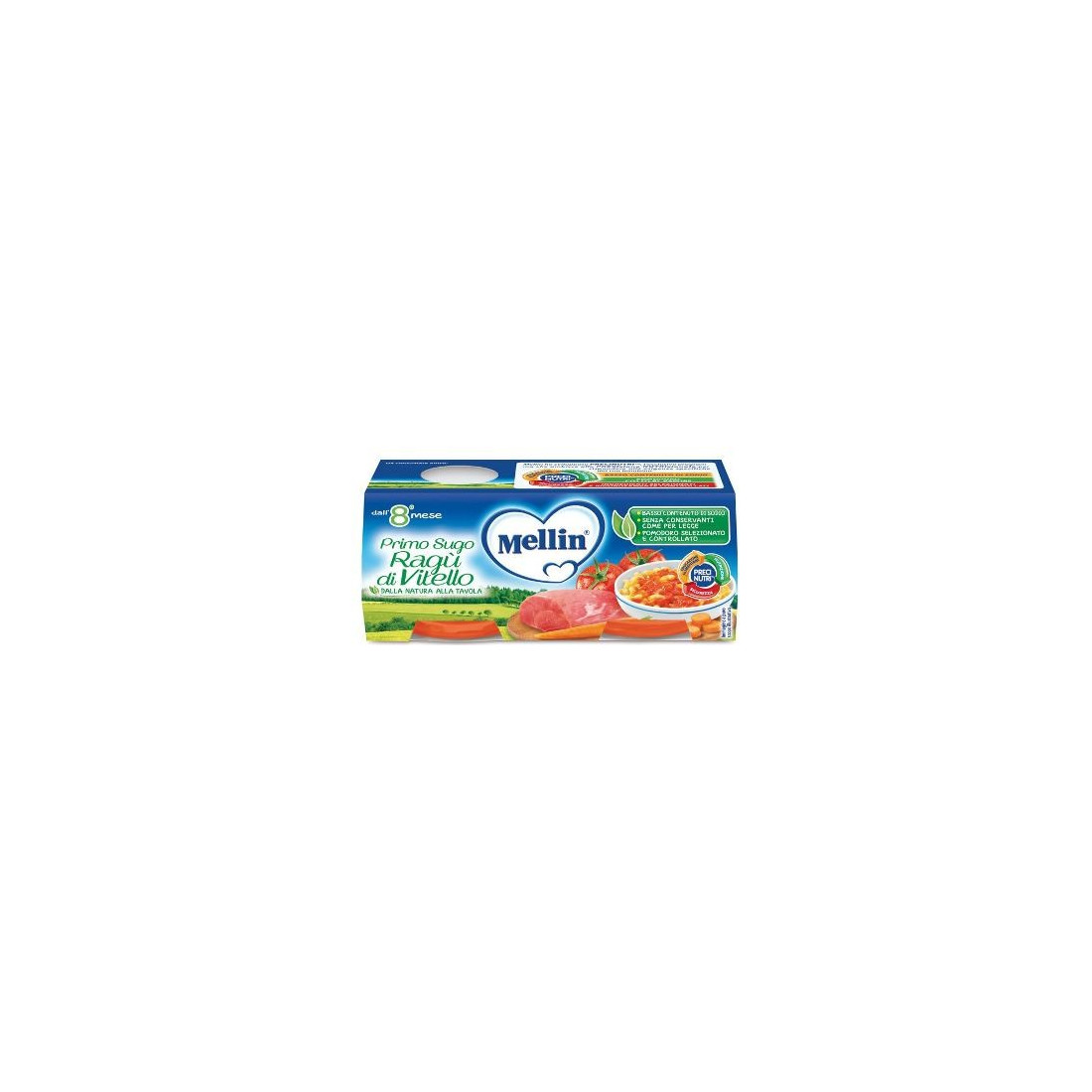 MELLIN FIRST SUG RAGU/VIT2X80G