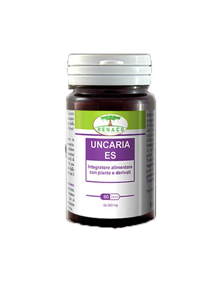 UNCARIA ESTRATTO SECCO 60CPS