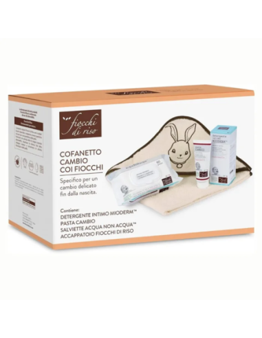COFANETTO CAMBIO FIOCCHI DI RISO