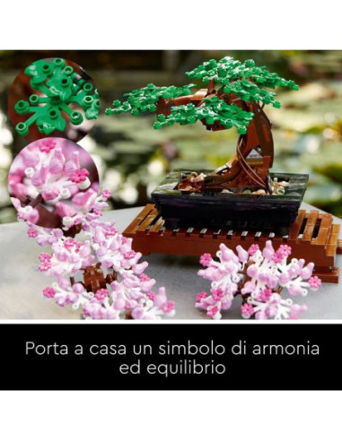 LEGO ICONS ALBERO BONSAI
