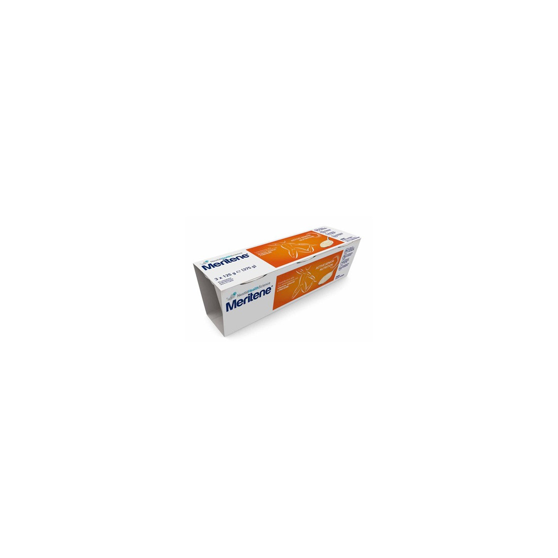 MERITENE CREME VANIGLIA 3X125G