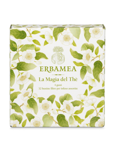 COFANETTO REGALO MAGIA DEL THE' 4 GUSTI ERBAMEA