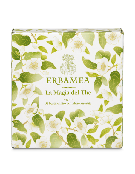 COFANETTO REGALO MAGIA DEL THE' 4 GUSTI ERBAMEA
