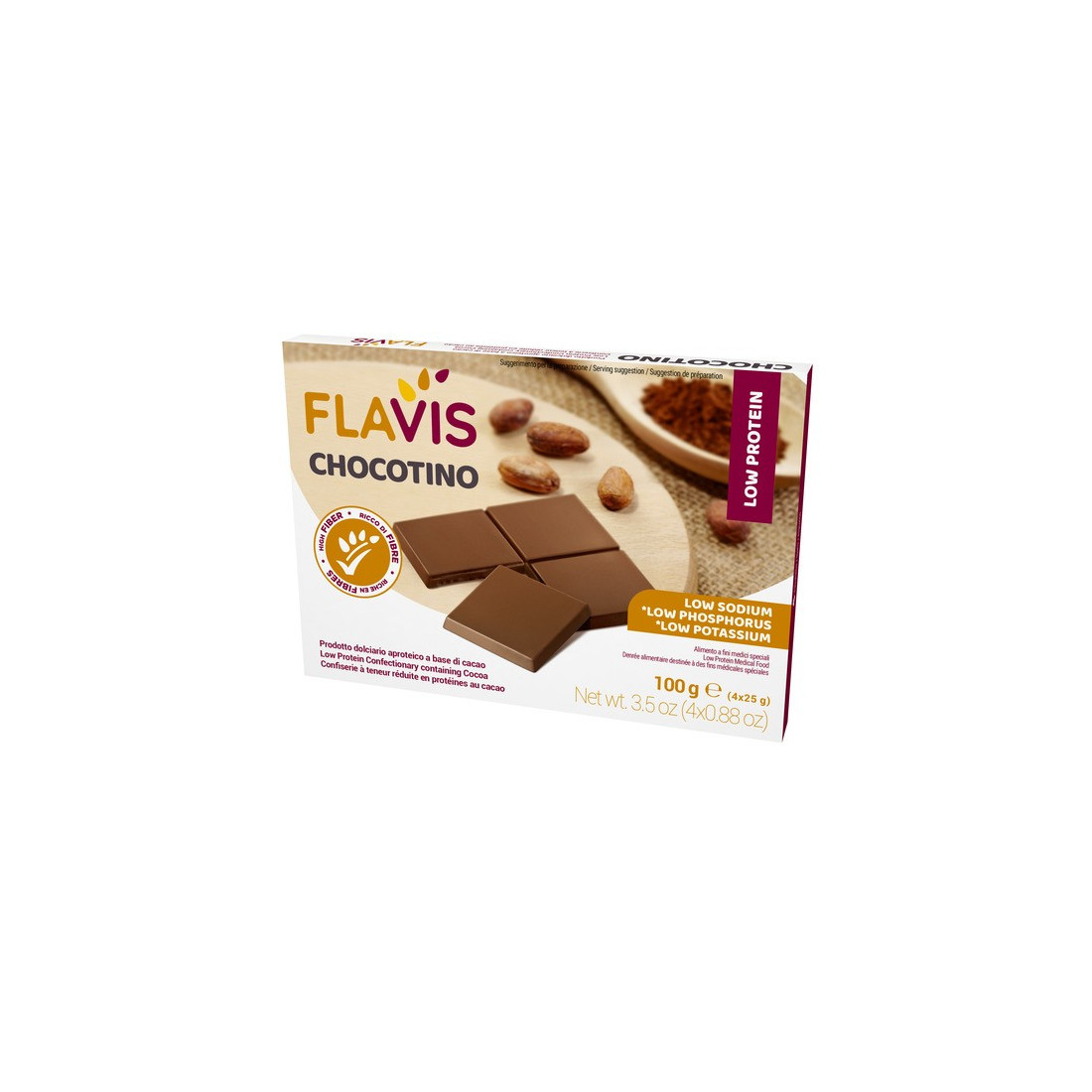 MEVALIA FLAVIS CHOCOTINO 100G