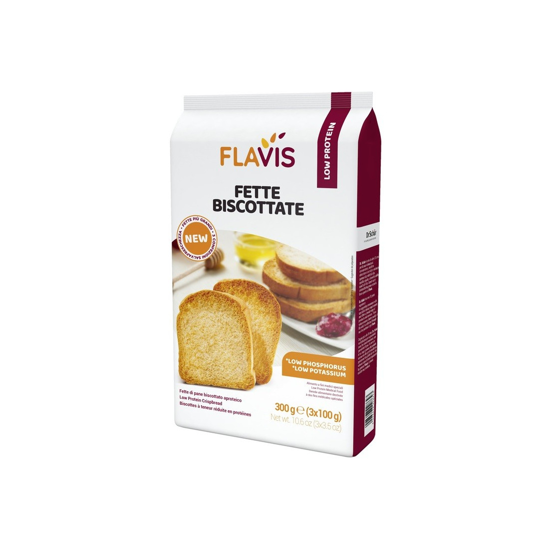 MEVALIA FLAVIS FETTE BISCOTTAT