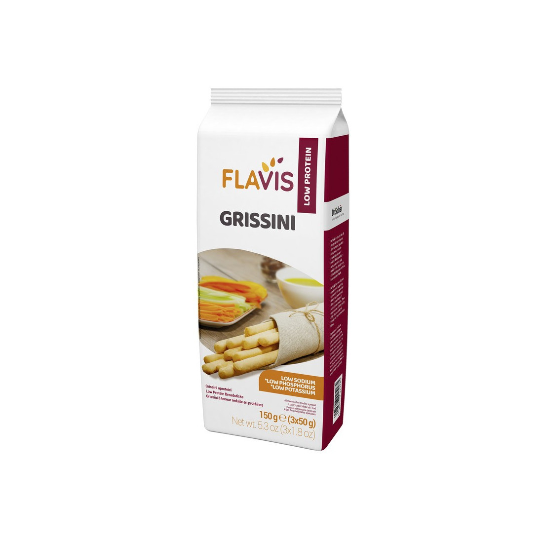 MEVALIA FLAVIS GRISSINI 150G