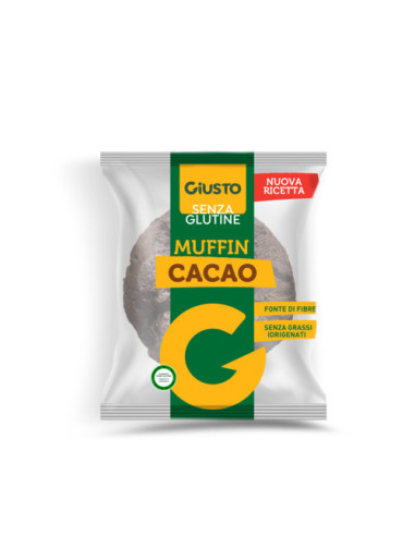GIUSTO S/G MUFFIN CACAO 37G