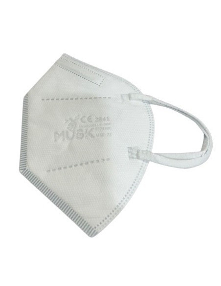 MUSK MASCHERINA FFP3 WHITE10PZ