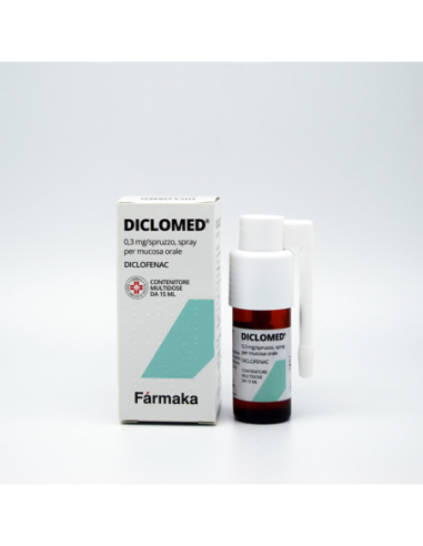 DICLOMED SPRAY 15ML 0,3MG/DOSE
