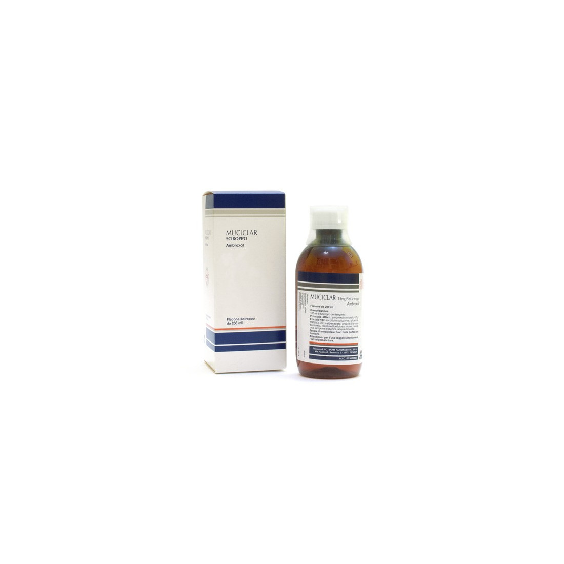 MUCICLAR SCIR 200ML 15MG/5ML