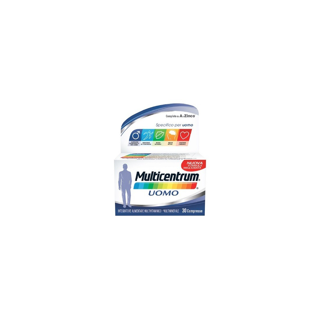 MULTICENTRUM UOMO 30CPR