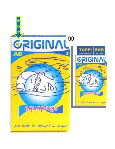 EAR ORIGINAL AQUAPLUGS 2PZ