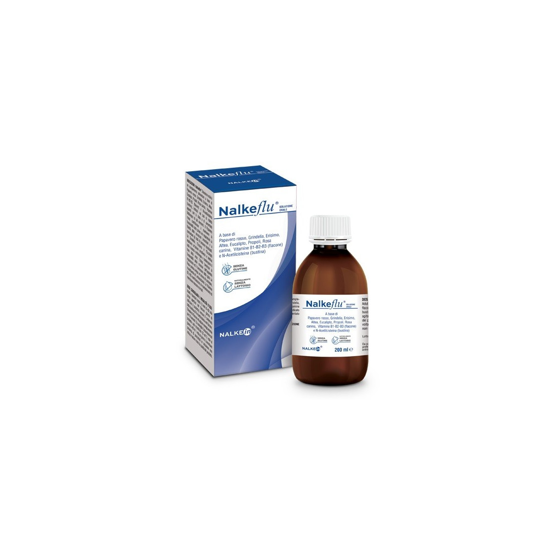 NALKEFLU SOL ORALLY 200 ML + 1 BUST