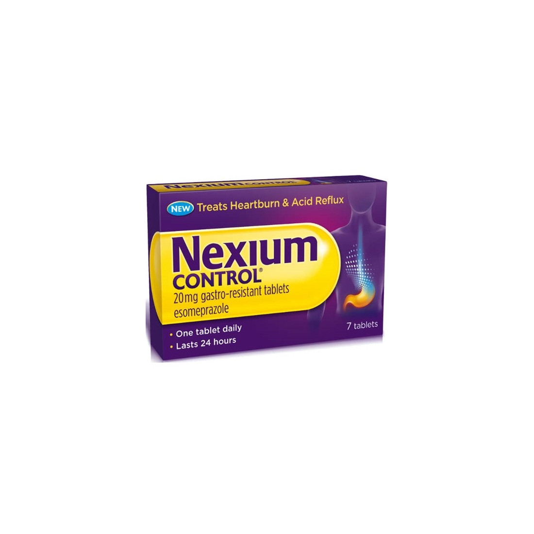 NEXIUM CONTROL 7CPR GASTR 20MG