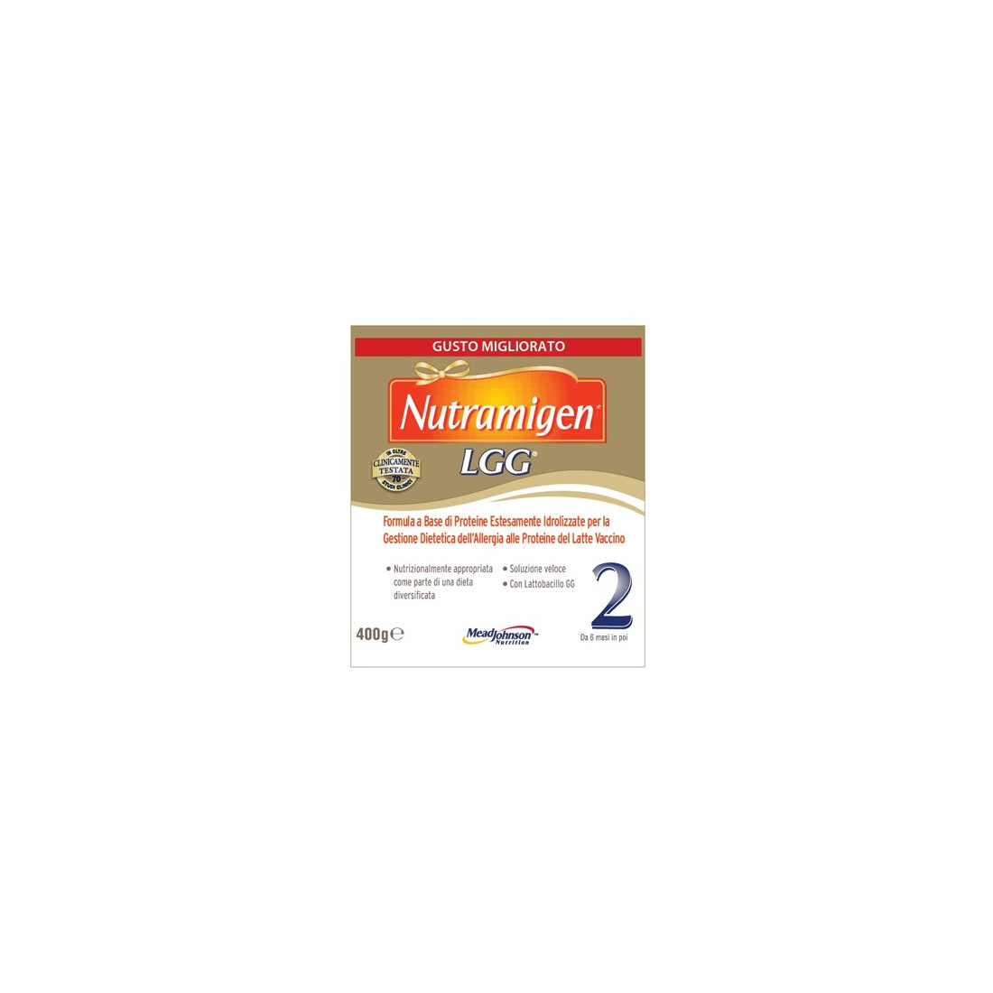 NUTRAMIGEN 2 LGG POLVERE 400G