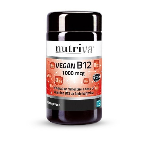 NUTRIVA VEGAN B12 60CPR 1000MC