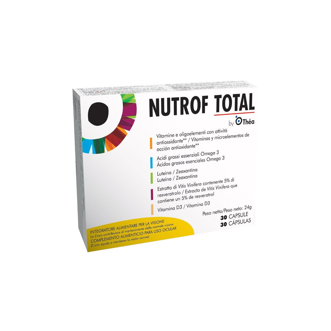 NUTROF TOTAL 30CPS