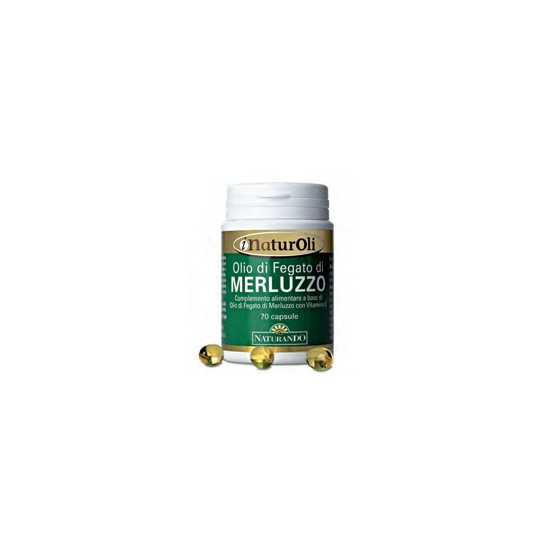 OLIO DI FEGATO MERLUZZO 70CPS