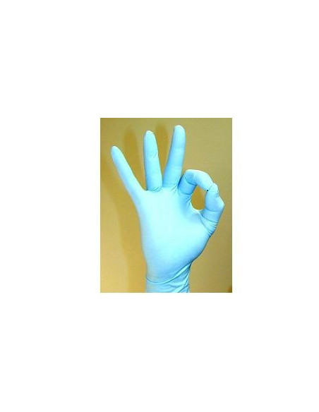 GUANTO NITRILE 100PZ GR