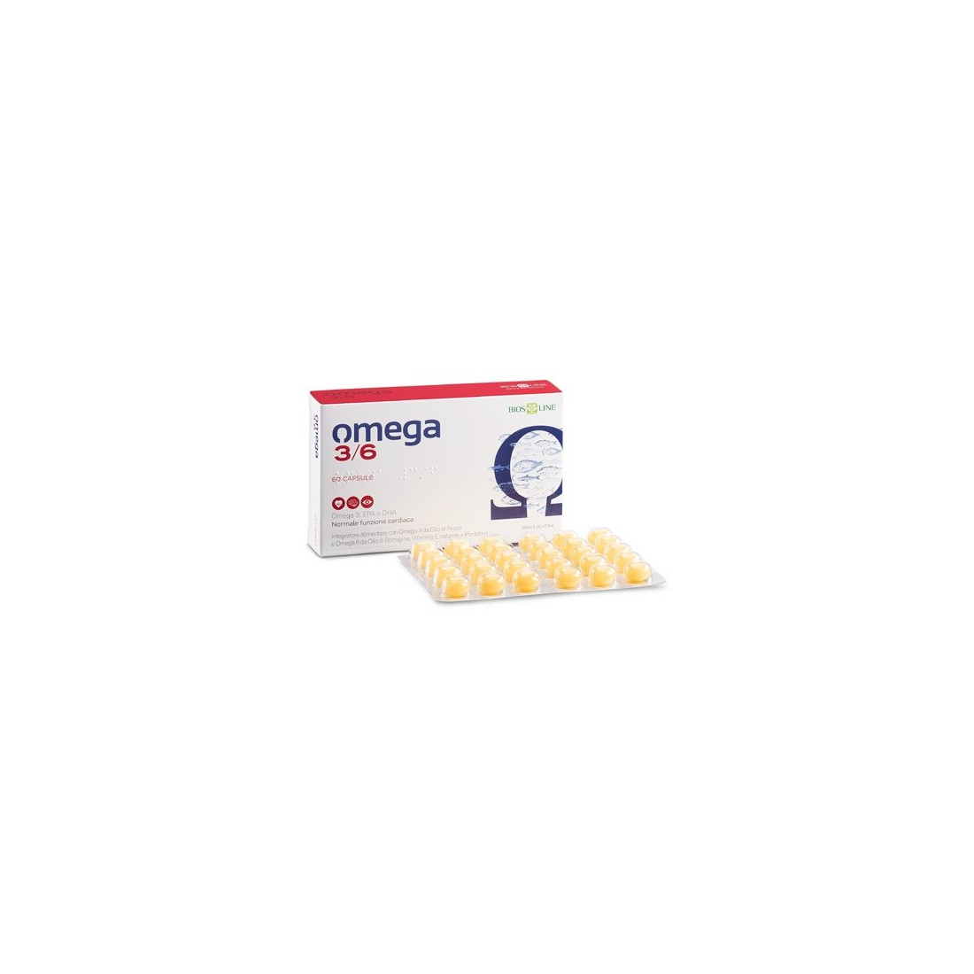 OMEGA 3/6 60CPS BIOSLINE