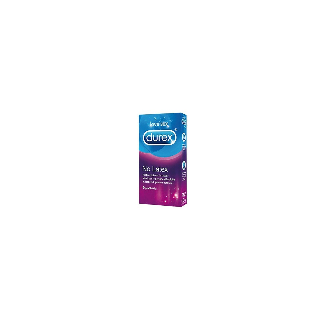 PROFILATTICI DUREX NO LATEX 6PZ