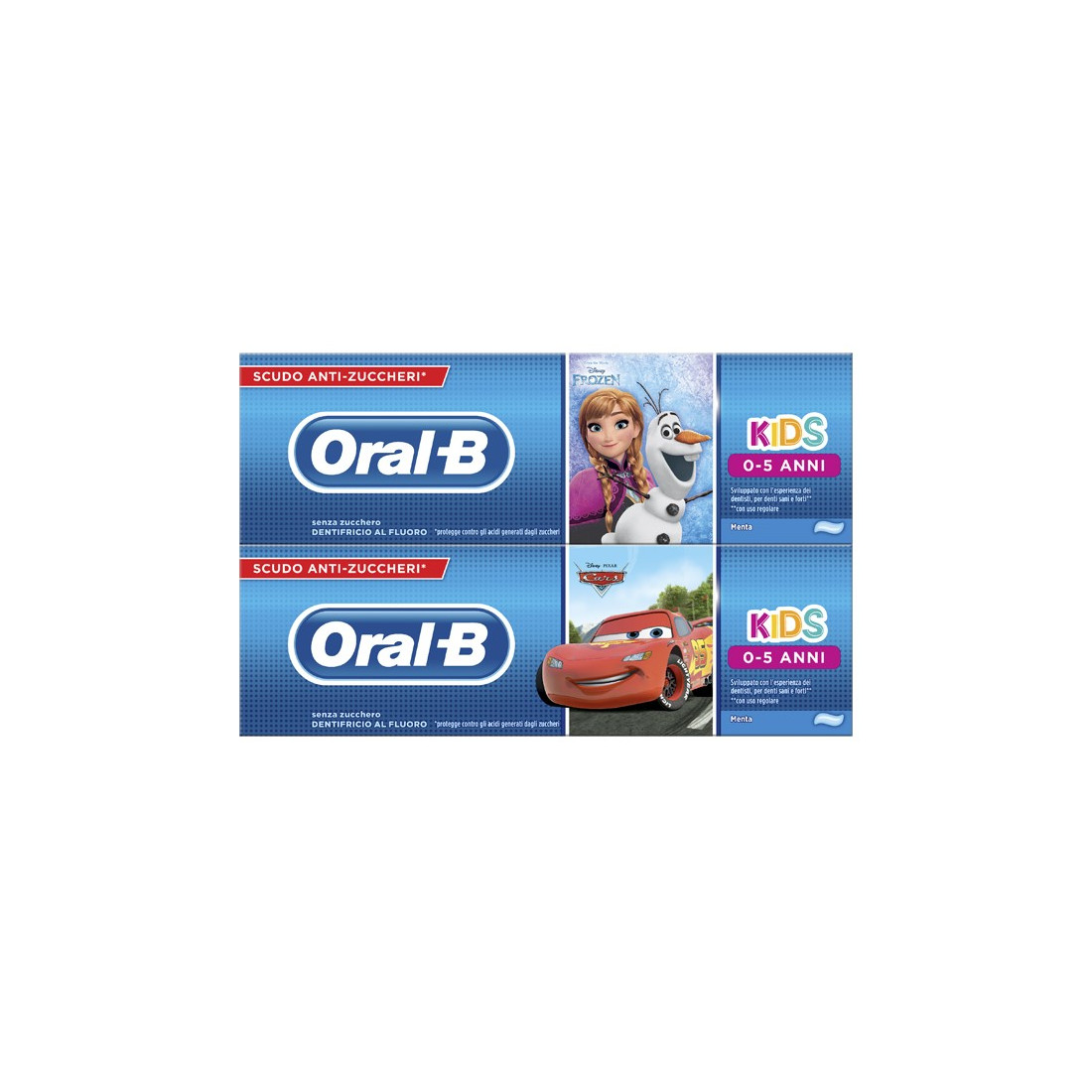 ORALB DENTIF KIDS FROZ&CAR 0-5