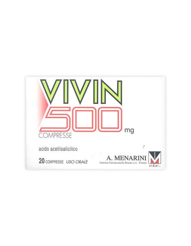 VIVIN 20CPR 500MG