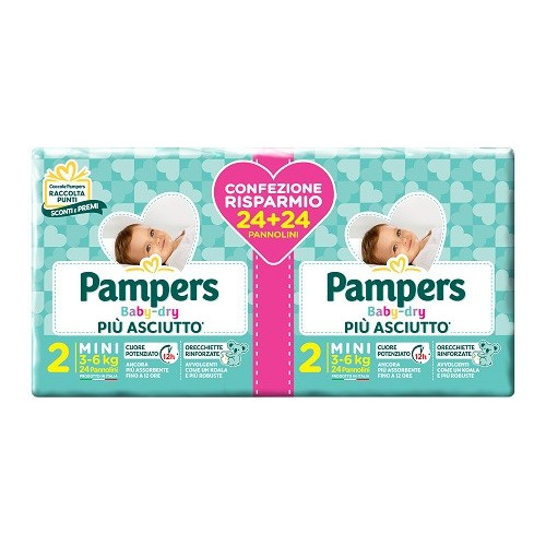 PAMPERS BD DUODWCT MINI 48PZ