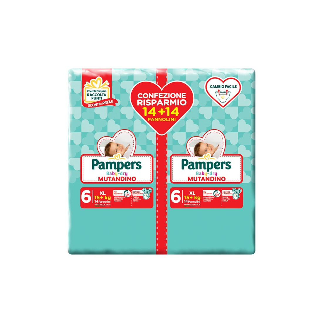 PAMPERS BD MUT DUODWCT XL 28PZ